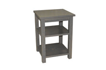 Load image into Gallery viewer, 28" Solid Wood Nightstand - Gray