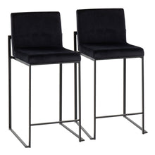 Load image into Gallery viewer, Fuji - Contemporary Modern Elegance, High Back Counter Stool