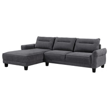 Load image into Gallery viewer, Verona - Loose Back Sectional Sofa - Gray