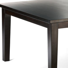 Load image into Gallery viewer, Solid Wood Frame Base Square Dining Table - Brown