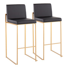 Load image into Gallery viewer, Fuji - Contemporary Design High Back Barstool