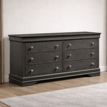 Load image into Gallery viewer, Blaze - Modern 6 Drawer Dresser