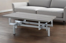 Load image into Gallery viewer, Stainless Steel Coffee Table - Gray And Silver