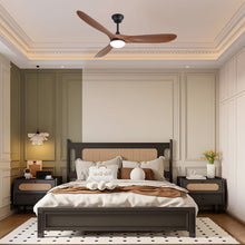 Load image into Gallery viewer, Smart Ceiling Fan With Lights, 3 Blades, Reversible Quiet DC Motor For Indoor