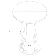 Load image into Gallery viewer, Round Accent Table - Brown