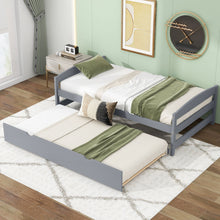 Load image into Gallery viewer, Platform Bed With Trundle