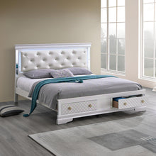 Load image into Gallery viewer, Verona - Bed With LED Accent Lighting, 2 Drawers