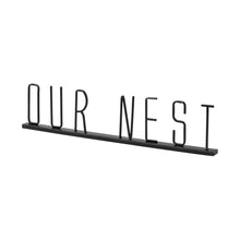 Load image into Gallery viewer, Our Nest Tabletop Sculpture - Black