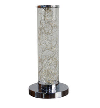 Load image into Gallery viewer, Metal Column LED Table Lamp - Silver