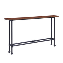 Load image into Gallery viewer, Console Table - Espresso / Black