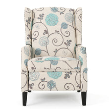 Load image into Gallery viewer, Westeros Wing Back Fabric Upholstered Recliner