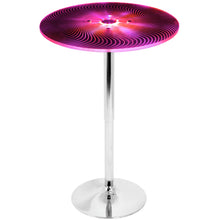 Load image into Gallery viewer, Spyra - Contemporary Light Up Adjustable Bar Table - Multi