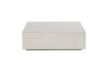 Load image into Gallery viewer, Modern Stainless Steel Coffee Table - Brushed Silver