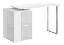 Load image into Gallery viewer, Computer Desk, Home Office, Left, Right Set-Up, Storage Shelves, Work, Laptop, Contemporary, Modern