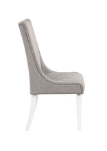 Load image into Gallery viewer, Upholstered Linen Dining Side Chairs (Set of 2) - Gray