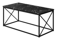 Load image into Gallery viewer, 41" Metal Coffee Table - Black