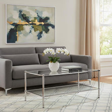 Load image into Gallery viewer, Mirrored Metal Rectangular Mirrored Coffee Table (402102) - Silver