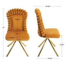 Load image into Gallery viewer, Upholstered Swivel Dining Chairs (Set of 2)