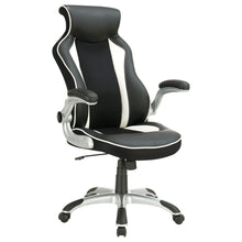 Load image into Gallery viewer, Adjustable Height Office Chair With Ergonomic Design And Swivel Mechanism - Black