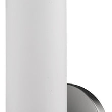 Load image into Gallery viewer, Wall Light With Narrow Frosted Glass Shade - Silver