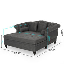 Load image into Gallery viewer, Loveseat Chaise Lounge