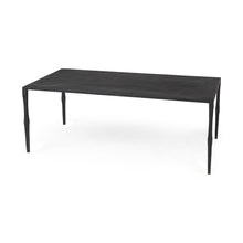 Load image into Gallery viewer, Minimal Iron Rectangular Coffee Table - Black