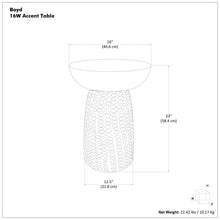 Load image into Gallery viewer, Boyd - Handcrafted Accent Table