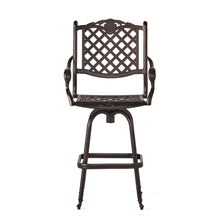 Load image into Gallery viewer, Cast Aluminum Bar Stool - Copper