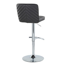 Load image into Gallery viewer, Henry - Contemporary Adjustable Barstool With Swivel & Rounded T Footrest (Set of 2)