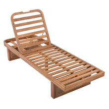 Load image into Gallery viewer, Outdoor Lounge Chair With Frame