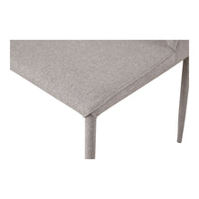 Load image into Gallery viewer, Upholstered Fabric Dining Side Chairs Without Arms (Set of 2) - Light Gray