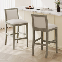 Load image into Gallery viewer, Upholstered Barstools (Set of 2)