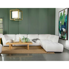 Load image into Gallery viewer, Nevve - 6 Piece Upholstered Tufted Sectional - Ivory