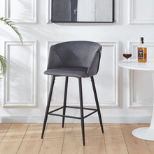 Load image into Gallery viewer, Counter Height Bar Stool Metal Legs (Set of 2)