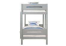 Load image into Gallery viewer, Edah - Twin Twin Bunk Bed - Gray