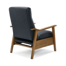 Load image into Gallery viewer, Asher - Modern Push Back Recliner With Wood Arms