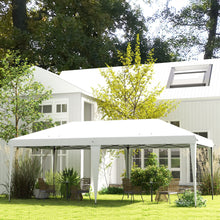 Load image into Gallery viewer, Outsunny - 10' x 19.2' Pop Up Canopy Tent, Heavy Duty Tent For Parties, Outdoor Instant Gazebo Sun Shade Shelter With Carry Bag For Catering, Events, Wedding, Backyard Bbq