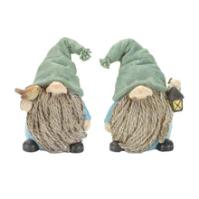 Load image into Gallery viewer, Poly Gnomes (Set of 4) - Blue / Green