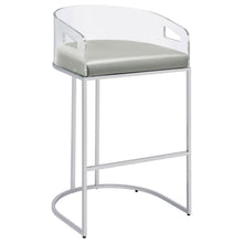Load image into Gallery viewer, Mello - Upholstered Bar Chair (Set of 2) - Gray