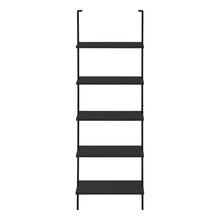 Load image into Gallery viewer, Five Tier Bookcase (489800) - Black
