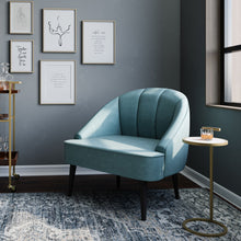Load image into Gallery viewer, Brook - C Side Table - White / Gold