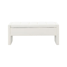 Load image into Gallery viewer, Modern Upholstered Large Bed End Bench With Storage