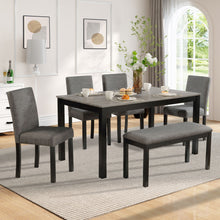 Load image into Gallery viewer, Modern Dining Table Set With Upholstered Chairs For Dining Room