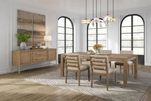 Load image into Gallery viewer, Dining Table With Leaf - Light Brown