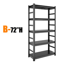 Load image into Gallery viewer, 5 Tier Heavy Duty Shelving Unit Adjustable Shelving Units