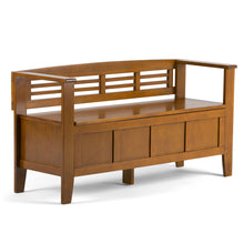 Load image into Gallery viewer, Adams - Entryway Storage Bench Handcrafted