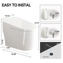 Load image into Gallery viewer, Smart Bidet Toilet With Auto Open / Close Seat