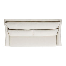 Load image into Gallery viewer, Ada - Flared Arm Contemporary Sofa With Lumbar Pillows - Flax White