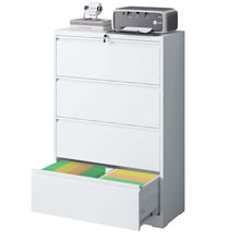 Load image into Gallery viewer, Premium Drawer Metal Lateral File Cabinet With Lock