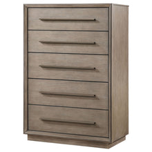 Load image into Gallery viewer, Prescott - 5 Drawer Bedroom Chest With Mitered Trim - Taupe
